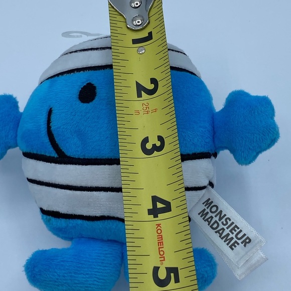Jemini France 5" M. Malchance 2008 Plush Stuffed Toy Figure Blue Mr. Men - Picture 6 of 6